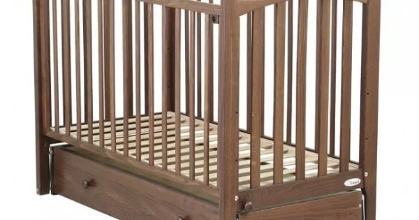 Кровать Фиореллино Словениа маятник продольный орех / Fiorellino Slovenia oreh_1