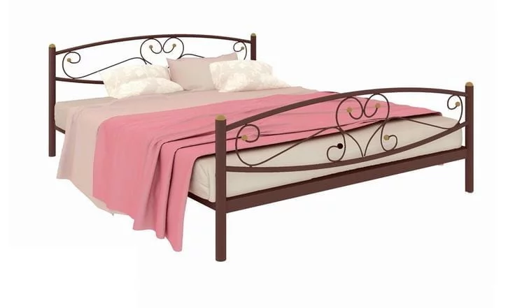 Кровать Каролина Plus 1400х1900 Медная_0