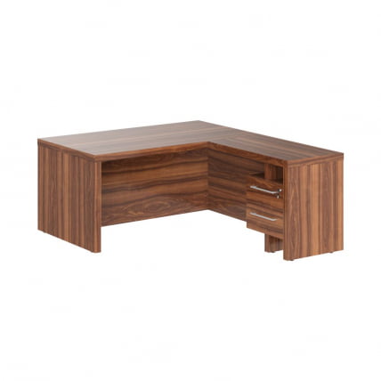 Стол руководителя ZENN ZCT 1619H R Орех Даллас_0