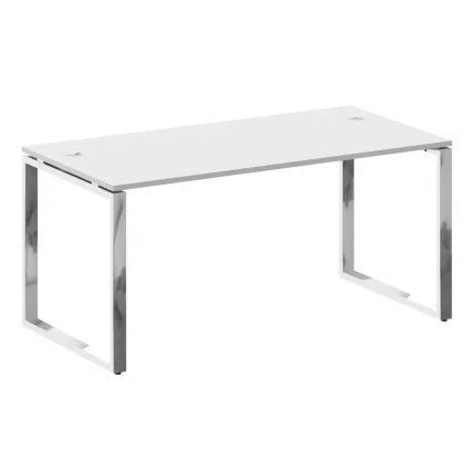 Стол рабочий руководителя METAL SYSTEM DIRECT БО.СРР-4.8 Белый_0