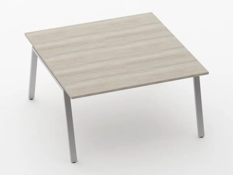 Стол для переговоров Deka Л-обр.каркас 74.145.14 Дуб Сантана светлый_0