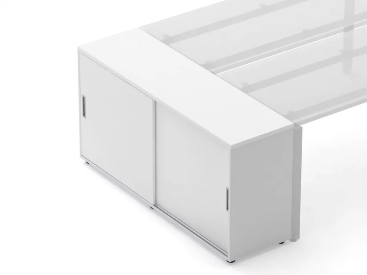Тумба-купе для рабочего модуля Deka 9.02.145 Белый_2
