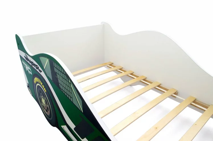 Кровать-машинка Супра Синяя_2