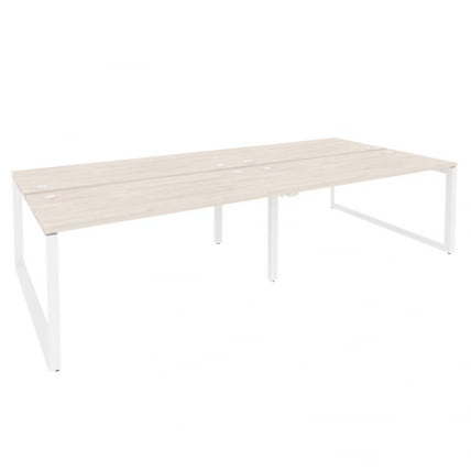 Рабочая станция на О-образном м/к ONIX O.MO-D.RS-4.4.7 Денвер Светлый/Белый_0