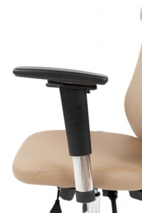 Офисное кресло CHAIRMAN 500 LUX экокожа Бежевый_12