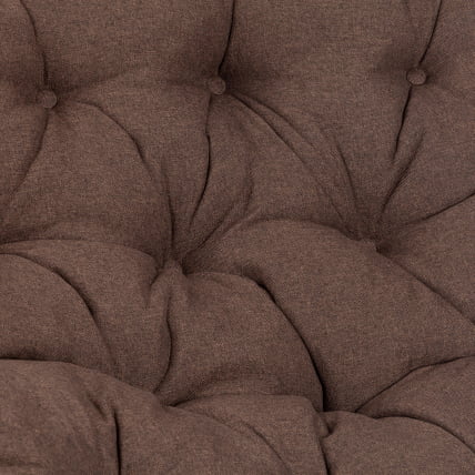 Диван MAMASAN/МАМАСАН 23/02 W /с подушкой/ подушка 182х119 см, 169х102х80 см, Pecan (орех), ткань, коричневый, 3М7-147_8