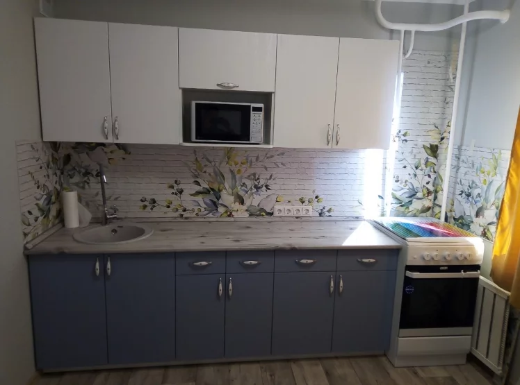 Глянцевый фартук (КОМПОЗИТ) KM 159_1