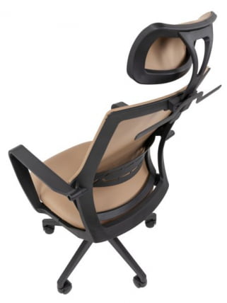 Кресло руководителя Chairman 545 экокожа Бежевый_5