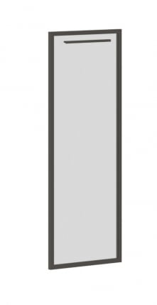 Дверь шкафа левая ЕДИС ЕДРГ 42-1Л Бронза тонированная серая Мокко / EDIS EDRG 42-1L_0