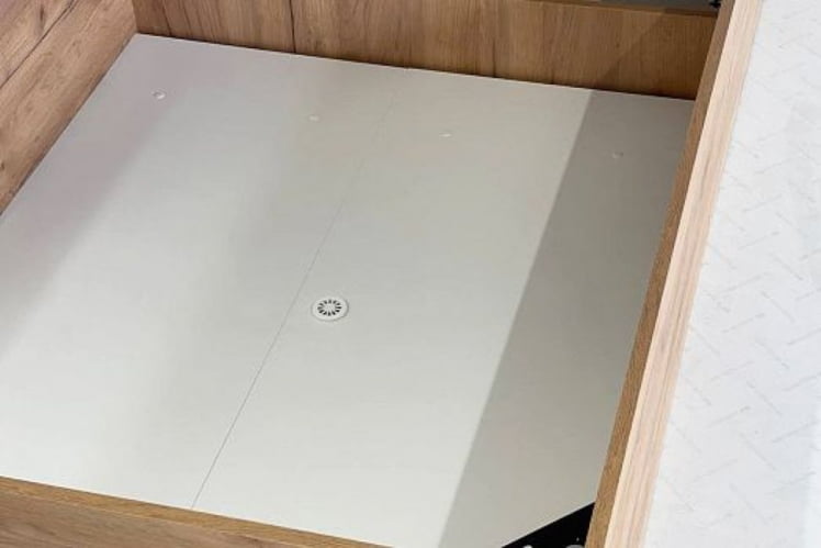 Кровать с подъемным механизмом Юниор ZP.SMU-02 белое дерево_10