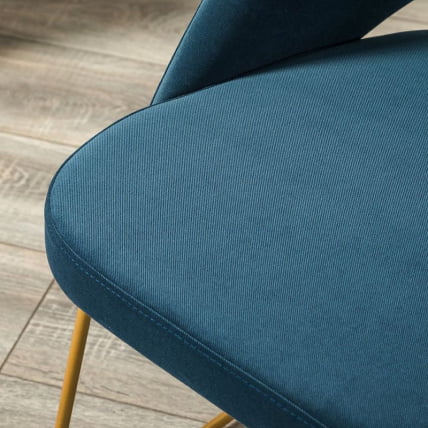 Кресло Ларс Диаг блуе/Линк золото / Lars Diag blue/Линк_8