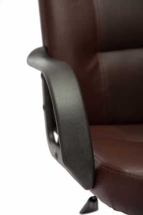 Кресло руководителя Devon (коричневый перфорированный)_5