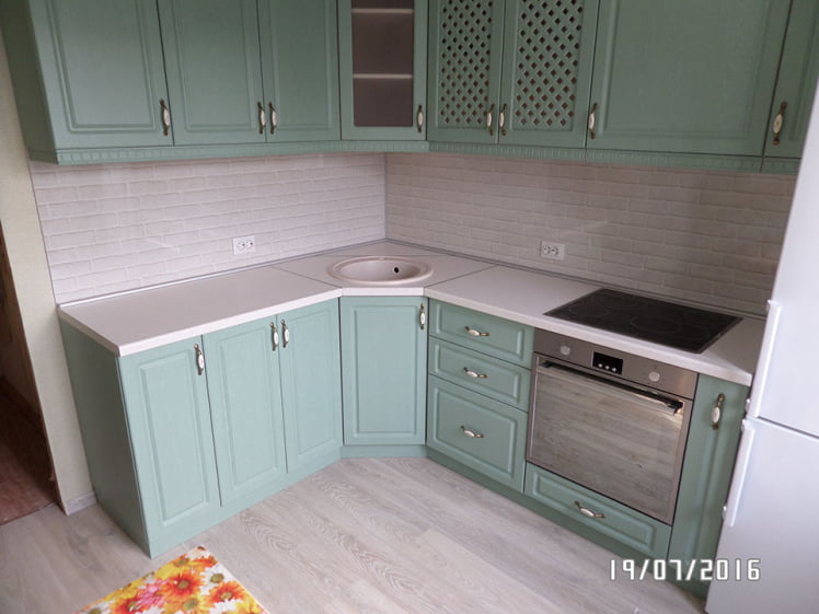 Глянцевый фартук (КОМПОЗИТ) КМ 04 / KM_1