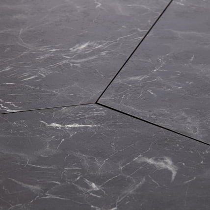 Стол складывающийся YOOP (mod. 1202) ЛДСП+меламин/металл, 100 х 100 х 72 см, черный мрамор/черный_3