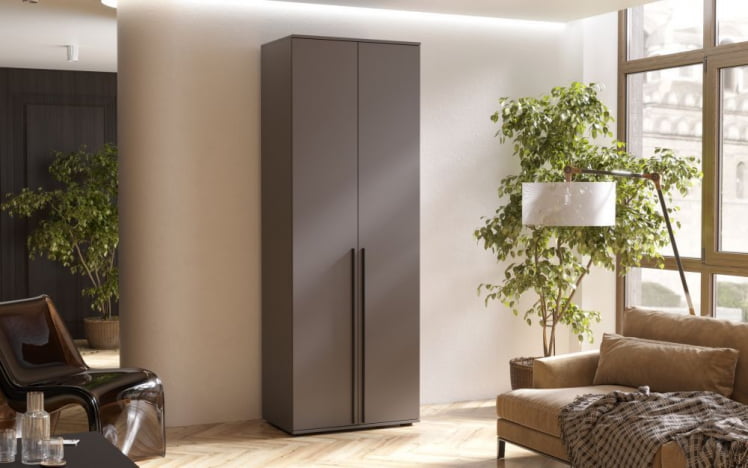 Шкаф Норд 2-х ств. Графит_1