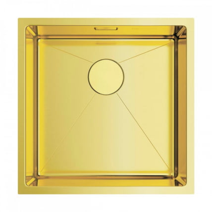 Мойка Omoikiri Taki 44-U/If-Lg Нерж.Сталь/Светлое Золото_0