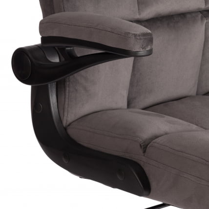 Кресло офисное Lugano велюр, темно-серый_7