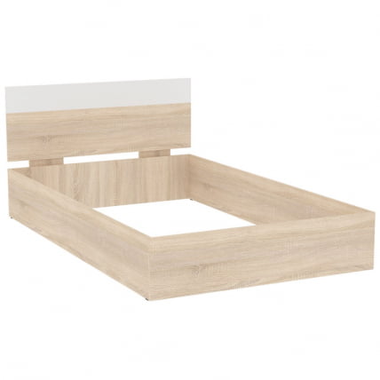 Кровать Алиса(L2)1247х798х2063(ДСС-Белый)_0