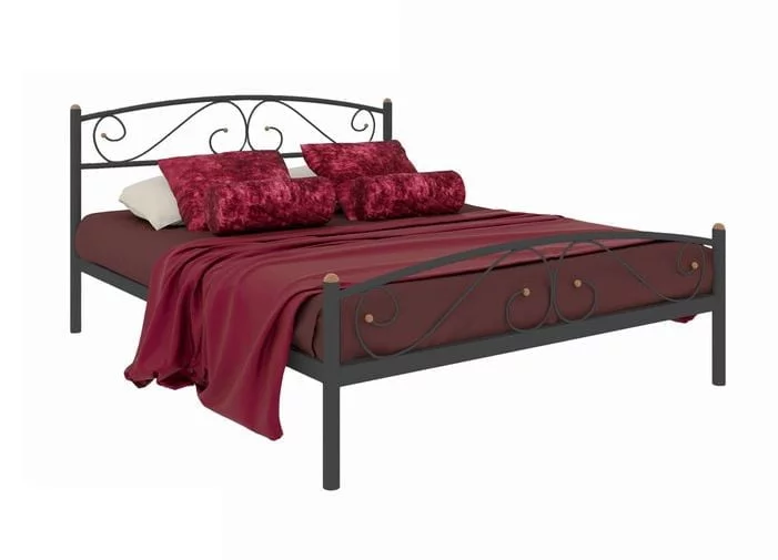 Кровать Вероника Plus 1600х2000 Черная_0