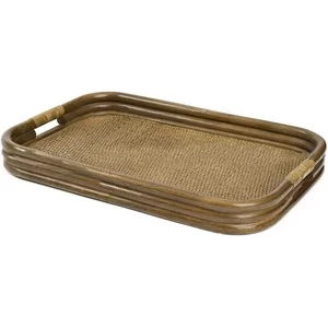 Поднос прямоугольный 21/04 миндаль матовый_0