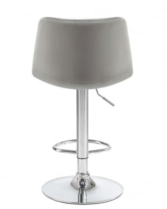 Стул барный ДОБРИН ТАИЛОР (серый велюр (МДЖ9-75)) 2 шт / DOBRIN TAILOR (MJ9-75))_4