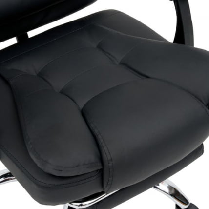 Кресло офисное CROMEX (КРОМЕКС) Lounge MS-007 экокожа черное_14