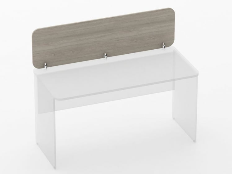 Экран разделительный прямой Glassy 5.14.14 Дуб сантана светлый_1