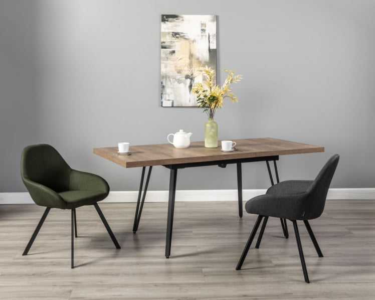 Стол Диего раздвиж. 140-180 Галифакс Табак/Бабочка_10