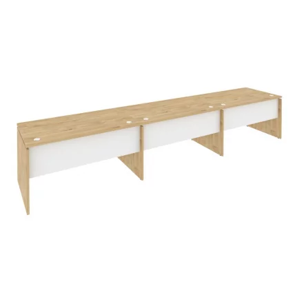 Рабочая станция ONIX O.RS-3.3.8 Тиквуд Светлый/Белый_0