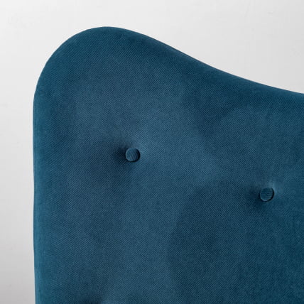 Кресло Хайбэк синий/т.орех_15