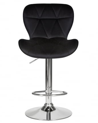 Стул барный DOBRIN BARNY Черный велюр MJ9-101_5