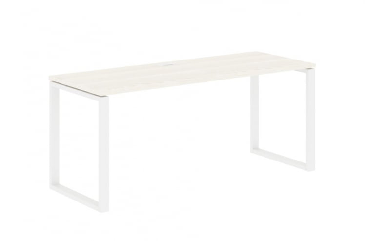 Стол письменный EDIS EQST 1767 Ясень Траун Белый_0