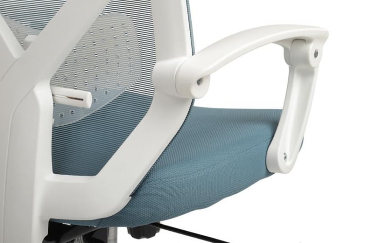 Кресло Оливер РCХ В-203АC Белый пластик/Синий / Oliver RCH W-203AC_9