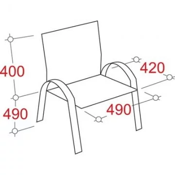 Конференц-кресло VT_CH659 385142 Бежевый_1