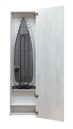 Шкаф со встроенной гладильной доской Iron Box Eco (правый) Беленый дуб_0