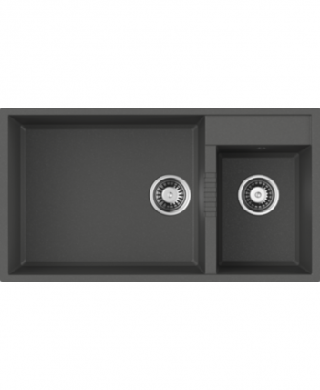 Мойка Omoikiri Tedori 85-2-U-Pl Tetogranit/Платина_0