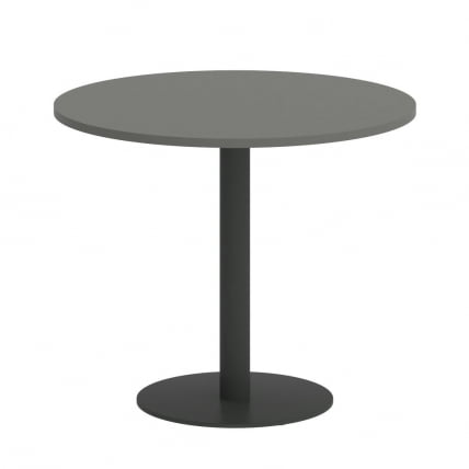 Стол журнальный круглый HOME OFFICE VR.SP-5-90.1 Металлик/Антрацит металл_0