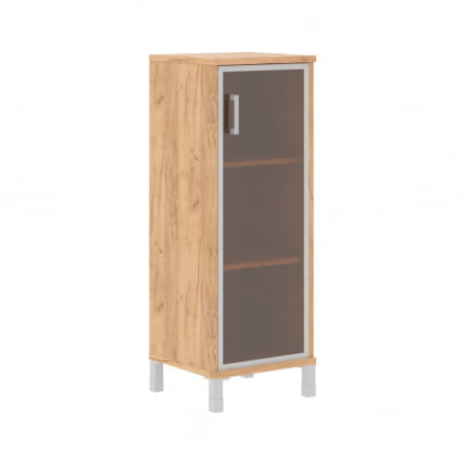 Стеллаж стекло тонированное В421.7 R Дуб Бофорд_0