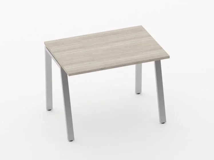 Стол прямой Deka Л-обр. каркас 73.07.10 Дуб Сантана светлый_0