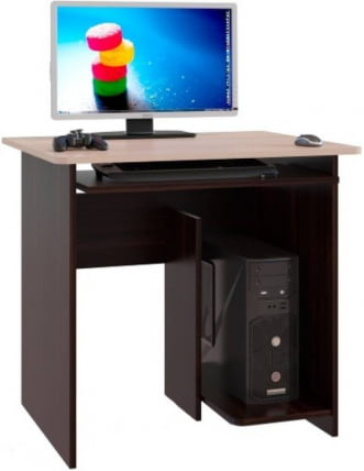 Компьютерный стол КСТ-21.1 Венге-беленый дуб_0