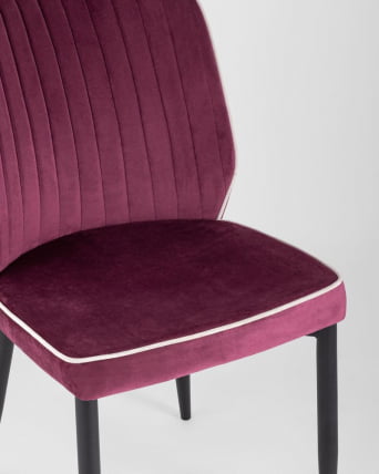 Стул Лоренс Бордовый_6