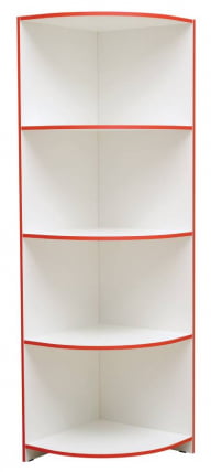 Стеллаж угловой Юниор-10 Белый_0