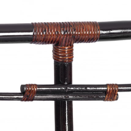 Диван MAMASAN/МАМАСАН 23/02 W /с подушкой/ 169х102х80 см, Antique brown, матрац 182х119 см, ткань серо-бежевая 3М 16/2_10