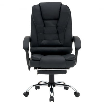 Кресло офисное CROMEX (КРОМЕКС) Lounge MS-007 экокожа черное_9