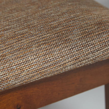 Обеденный комплект Хадсон (стол + 4 стула) Хадсон (стол + 4 стула)/ Hudson Dining Set дерево гевея/мдф, стол: 110х70х75см / стул: 44х42х89см, Espresso, ткань кор.-зол. (1505-9)_3