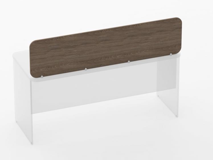 Экран разделительный прямой Glassy 5.14.16 Дуб Верцаска_1