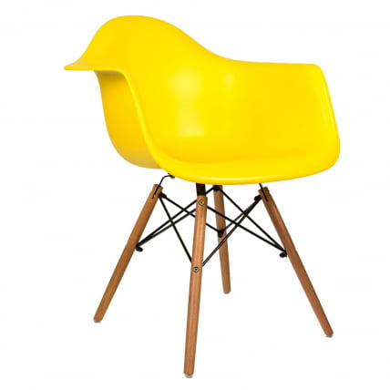 Стул Eames DAW Желтый_0