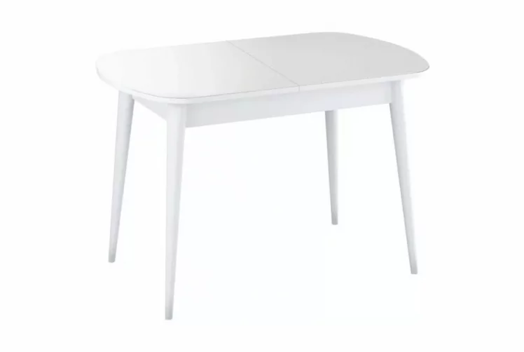 Стол Хоста-2 с цилиндрическими опорами Белый Анкор светлый_0