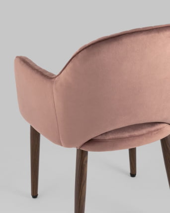 Стул Венера Хани велюр Пыльно-розовый_7