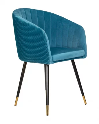 Стул обеденный DOBRIN MARY Морская волна велюр 1922-7_1